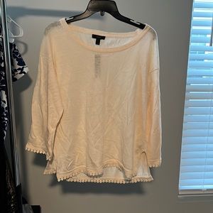 NWT J Crew linen sweater